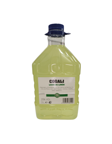 Comprar licor de limón COGALI 3L en castellón.